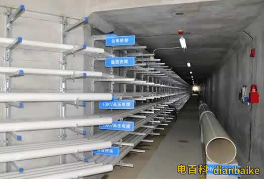 地下綜合管廊工程內(nèi)部設(shè)計(jì)布置圖