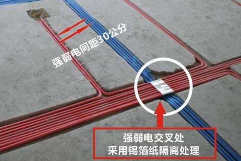 強電弱電布線距離